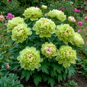 Пион Зеленые Бобы купить по цене от 610р. в интернет-магазине «Посадика» с доставкой почтой в в Аркадаке и по всей России – [изображение №1].