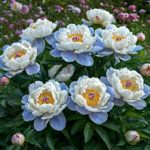 Пион Акварельный Этюд купить по цене от 806р. в интернет-магазине «Посадика» с доставкой почтой в в Аркадаке и по всей России – [изображение №1].