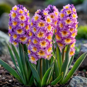 Гиацинт Пинк Перпл купить по цене от 2099р. в интернет-магазине «Посадика» с доставкой почтой в в Аркадаке и по всей России – [изображение №1].